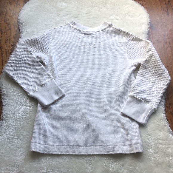 Boys long sleeve graphic waffle knit top XS (4) - Picture 5 of 6